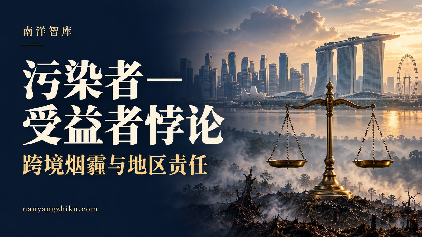 污染者—受益者悖论:新加坡的烟霾之怒、印度尼西亚的否认与建立地区责任公约的必要性