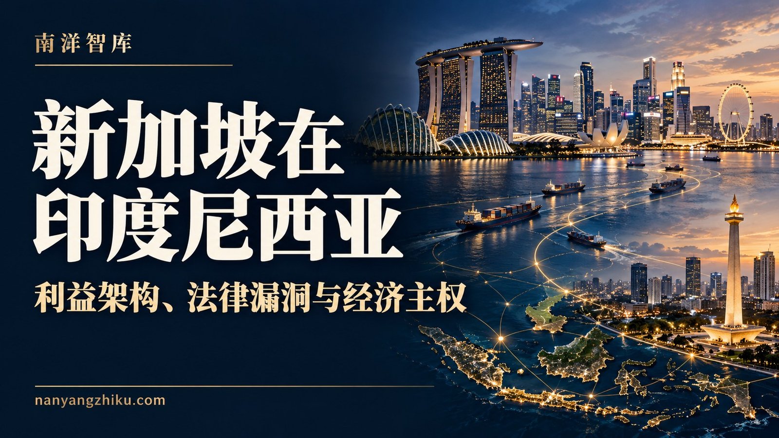 新加坡在印度尼西亚:利益架构、法律漏洞与经济主权所受压力